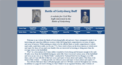 Desktop Screenshot of battleofgettysburgbuff.com